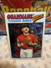 2026 Topps Heritage - Tanner Bibee #74 Chrome Refractor