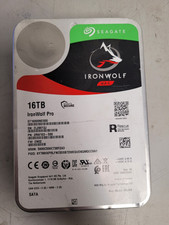 Seagate ironwolf NAS 16TB ST1600NE000 Used Tested ZL29013J