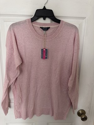 Joules Knitwear Great Britain Light Pink Sweater US Size 10 UK Size 6 NWT
