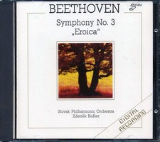 CD Beethoven - Symphony No. 3 Eroica: Slovak Philharmonic Orchestra, Zdenek Kosl
