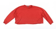 Womens UK Size 18 Primark Red Pullover Sweatshirt