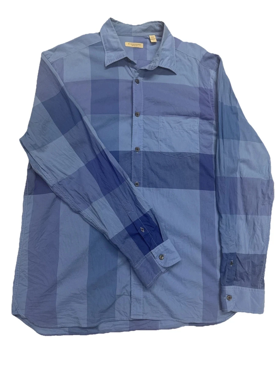 Mens Burberry Brit Shirt In Men's Casual Shirts for sale | eBay