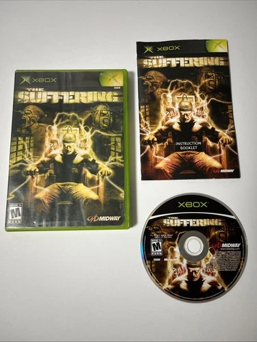The Suffering (Microsoft Xbox, 2004) Cib Complete w/ Manual Faded Artwork