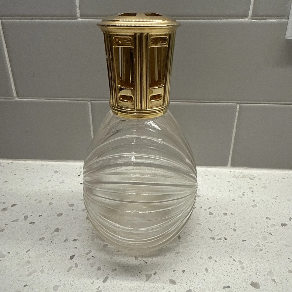 Difusor de lámpara de fragancia de aceite catalítico de vidrio transparente Lampe Berger Paris Foto 2 de 4