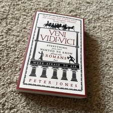 Veni Vidi Vici Peter Jones (2013, Paperback) Ancient Rome History & Trivia