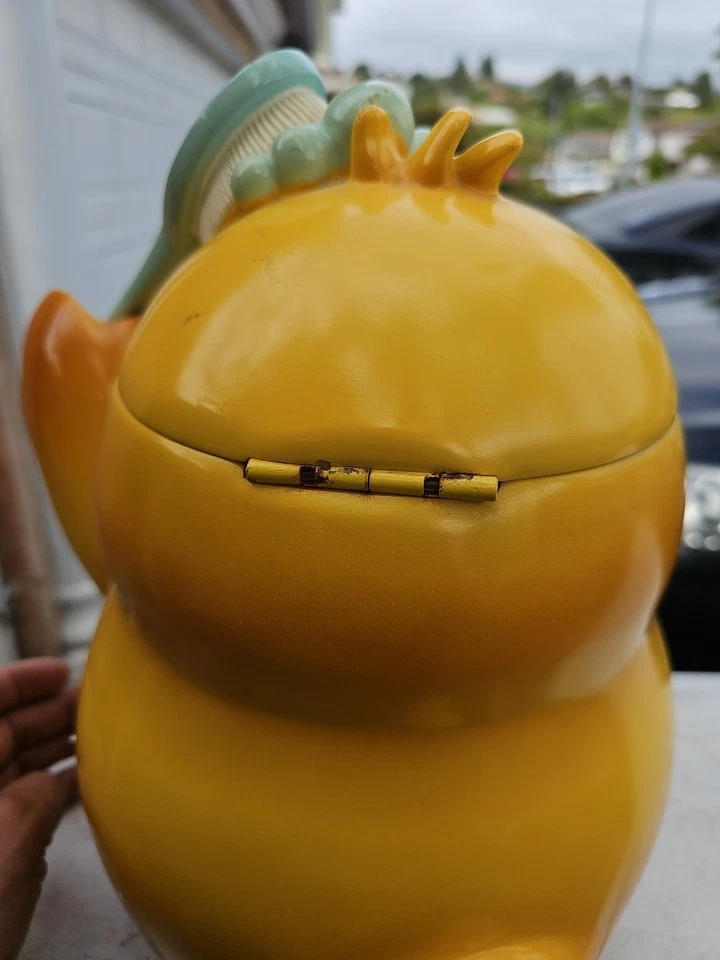 Circo Rubber Ducky Duck Duckie Wastebasket Garbage Can Target Hinged Cookie Jar - Image 4 of 4