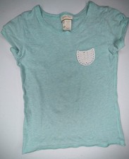 Matilda Jane 435 2 piece set; white lacey skirt with t-shirt top; size 8;MJ