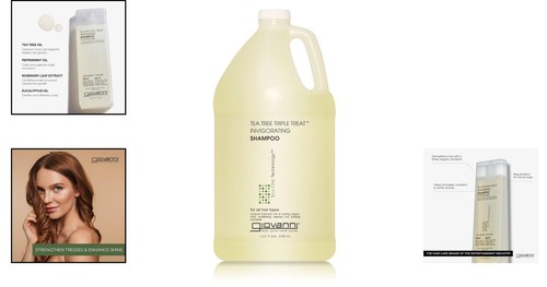 128 flüssige Unzen Teebaum belebendes Shampoo - klärende & feuchtigkeitsspendende Formel - Bild 2 von 9