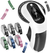 Dymo Omega 3D Präge Beschriftungsgerät Label Maker für Embossing Schriftband 9mm