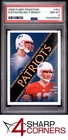 2000 FLEER #352 TOM BRADY RC PATRIOTS PSA 8