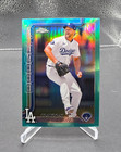2025 Topps Chrome Baseball Clayton Kershaw Aqua Refractor 179/199 Card #88