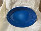 Homer Laughlin Fiesta Fiestaware 13.5” Oval Platter, Lapis Blue