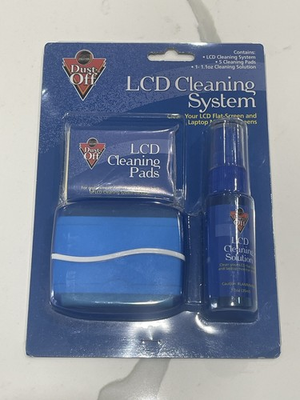 #ad Dust Off LCD Cleaning System Kit 1 oz. Spray with Cleaning Pads $14.99