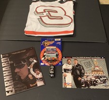 Dale Earnhardt Racing Memorabilia - T-Shirt, Collectible Car, Farewell Book