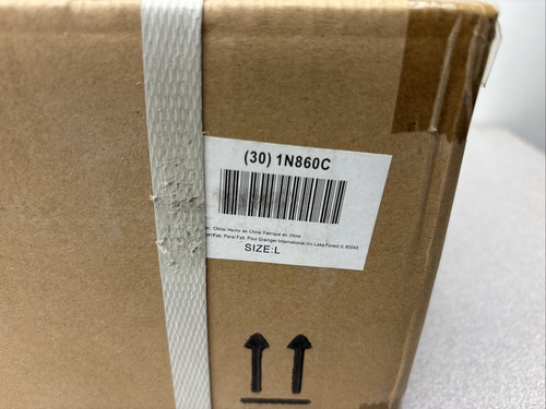 NEU BOX MIT 30 CONDOR Vinyl Mantel Ärmel Schürze, blau, 55 Zoll, Größe Large - Bild 4 von 5