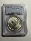 1923-D Peace Dollar PCGS MS62 Blast White Strong Strike