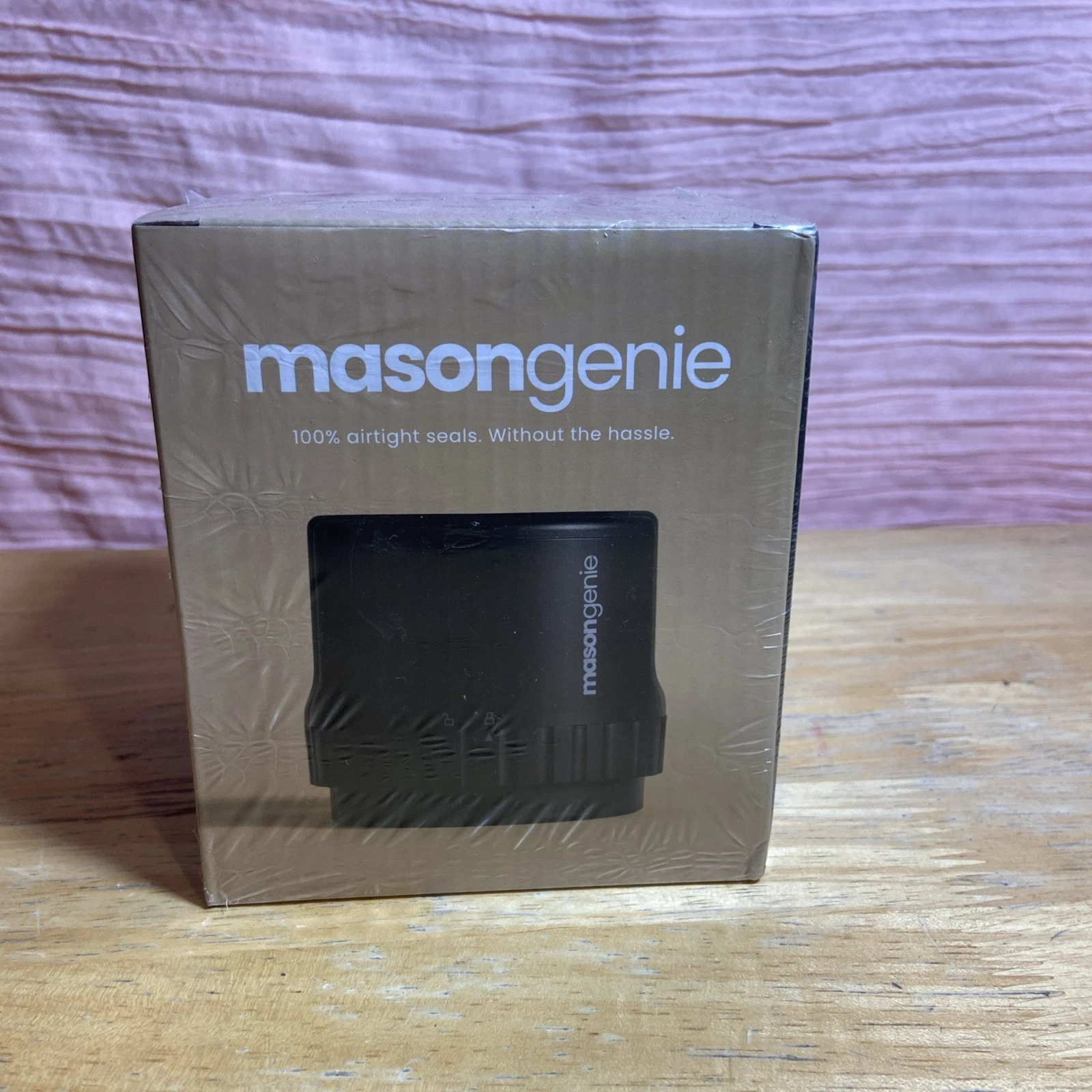 NEW Mason Genie Electric Mason Jar Vacuum Sealer Kit - SEALED BOX!!