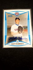 2008 Bowman Chrome - Prospects Prospect Autographs Matt Harrison #BCP243 (X)