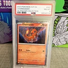 🦎 Pokémon Charmander 047 Cosmos Holo SV Promo Card 2023 PSA 8 Basic 70 HP 🦎