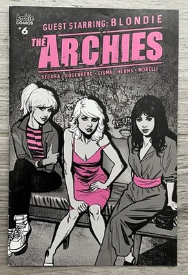 RARE The Archies (2nd Series) #6A VF Archie Blondie Debbie Deborah Harry Comic