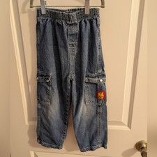 Vintage Y2K Disney Winnie The Pooh Elastic Waist Jeans