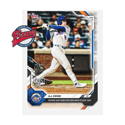 A.J. Ewing Call-Up Mets Debut 2026 MLB Topps NOW Card 193 Presale