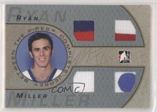 2006-07 ITG Between the Pipes Complete Jersey Gold 1/1 Ryan Miller #CJ-15 2t7