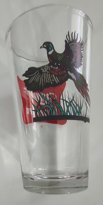Miller High Life Beer Pint Glass Pheasant Friends of the Field
