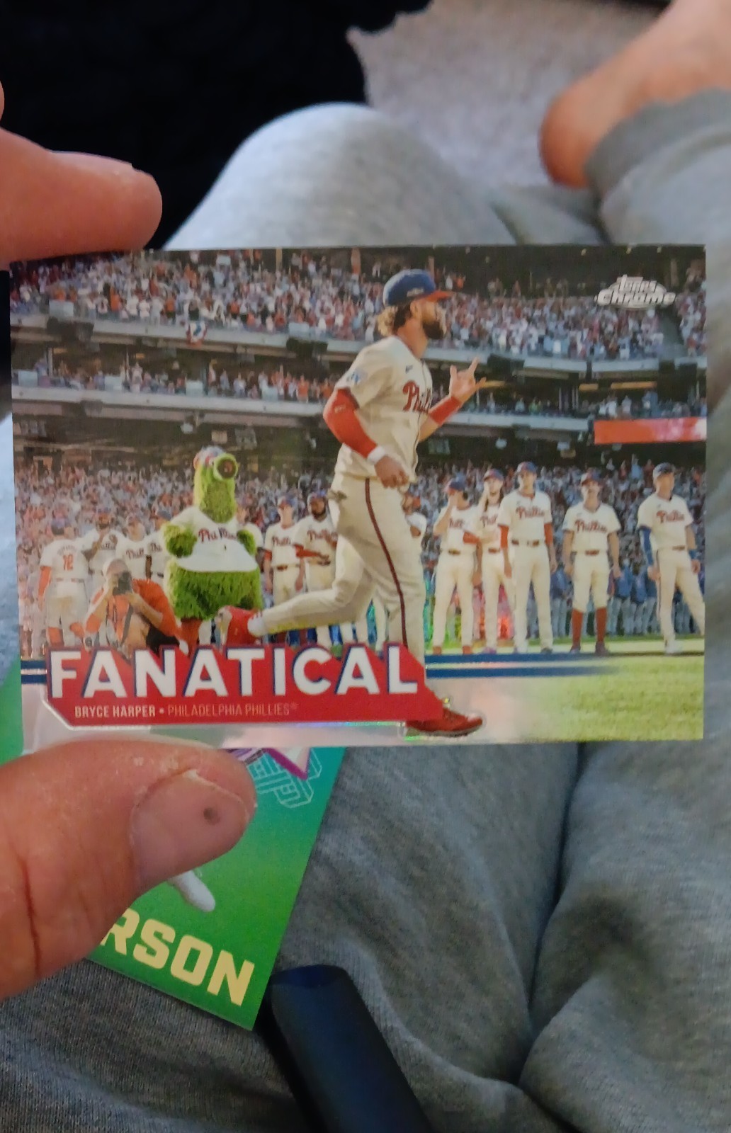 2025 Topps Chrome - Fanatical Bryce Harper #FAN-15