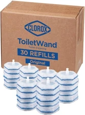 ToiletWand Refills Disposable Cleaning Heads 30 Count