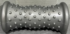 Gaiam Restore Hot Cold Gray Spiked Foot Roller Runners Physical Therapy Massager