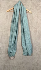 Kyte Baby 100% Linen Ring Sling Blue  Baby Wrap Carrier Pocket