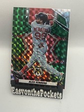 2022 Panini Mosaic Green Prizms Baseball  U PICK
