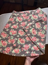 Matilda Jane Floral Cheryl Skater Flare Skirt With Pockets Size Large L