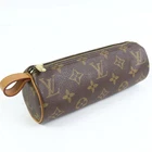 LOUIS VUITTON Monogram Truth Rondo Pencil Case, Small Item Holder Vintage 102269