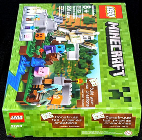 NEW SEALED! LEGO 21123 MINECRAFT - THE IRON GOLEM / ALEX / ZOMBIE