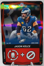 Jason Kelce - 2024 UNO Elite Core Edition - Red Foil - #092 - Football