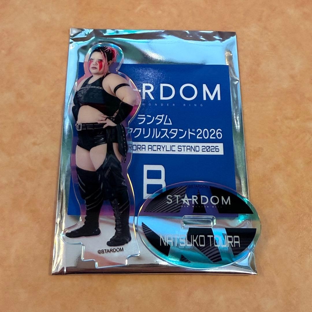 STARDOM Natsuko Tora Aurora Acrylic Stand 2026 Wrestling Collectible Japan