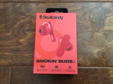 Skullcandy Smokin' Buds Xt True Wireless In-ear Earbuds Red Brand New