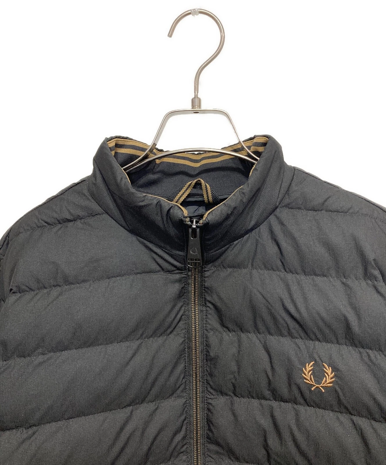 Fred Perry Insulated Jacket Men's Size L Black image 5