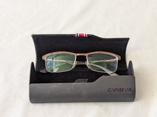 Carrera CA 6623 8FX Eyeglasses Semi-Rimless Rectangular Tortoises Gold 52-19-140