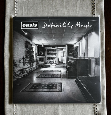 Oasis Definitely Maybe Exclusive Pearl Vinyl Numbered Double LP