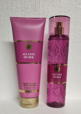 Bath and Body Works All Eyes Are On Her 8 oz Body Cream and Mist NEW-2