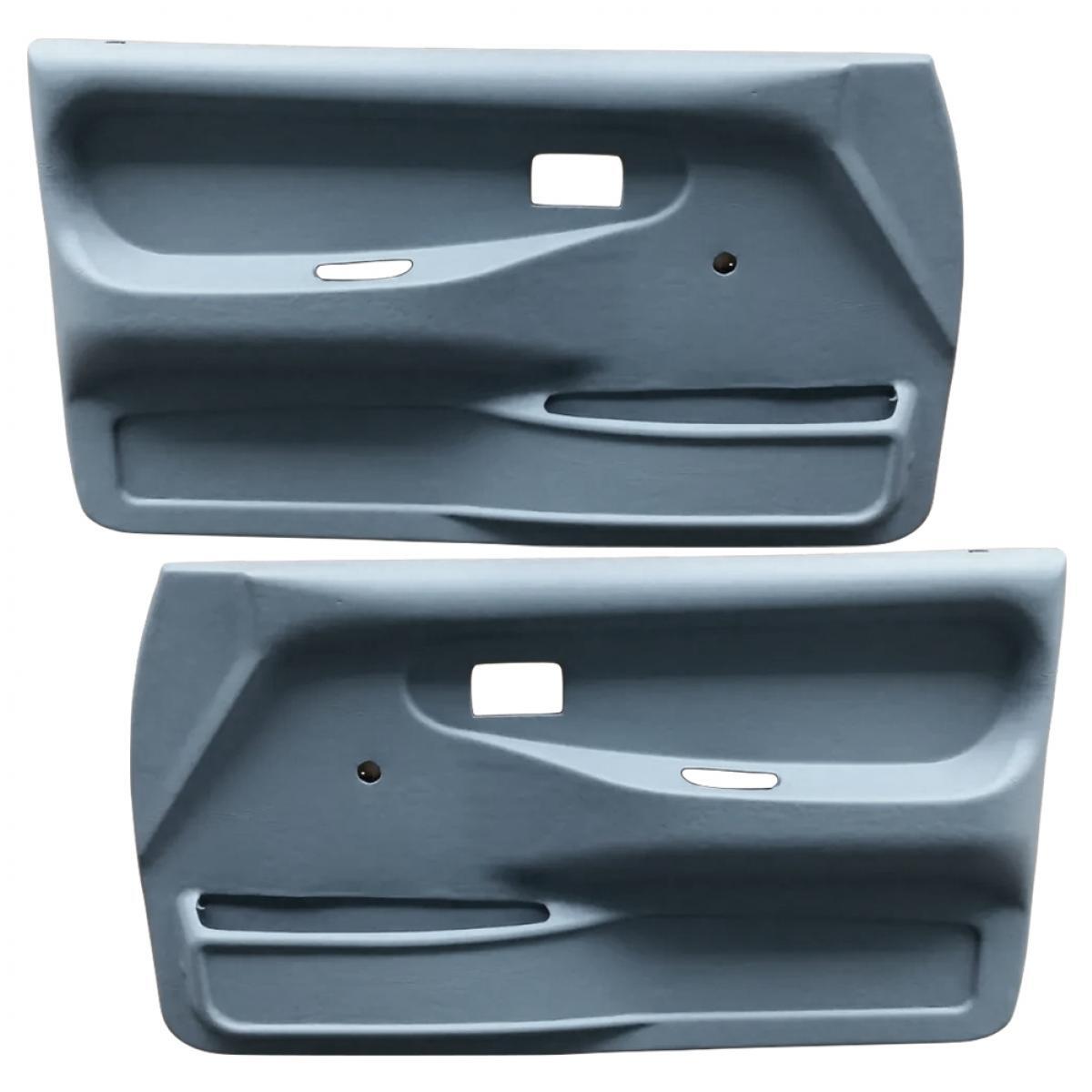 Inner Door Panel RH LH Pair Manual Window Grey Fit Toyota Hilux Inner Door Panel RH LH Pair Manual Window Grey Fit Toyota Hilux