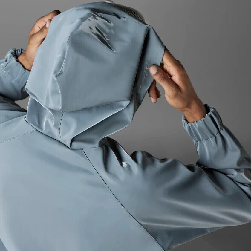 Adidas Blue Version High Shine Half Zip Hoodie Unisex HM9220 Adidas Blue Version High Shine Half Zip Hoodie Unisex HM9220