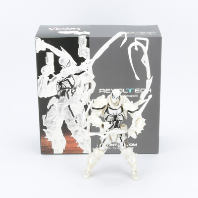 CT Toys Revoltech Amazing Yamaguchi White Agent Venom 6'' Action Figure OPEN BOX