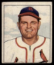 1950 Bowman #207b Max Lanier