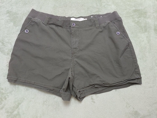Sonoma Lifestyle Damen grau Shorts mittelhoch Größe 16