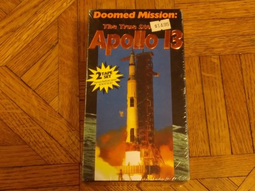 Brand NEW Sealed VHS 2 tape set "Apollo 13 Doomed Mission" The True Story - Picture 12 of 15