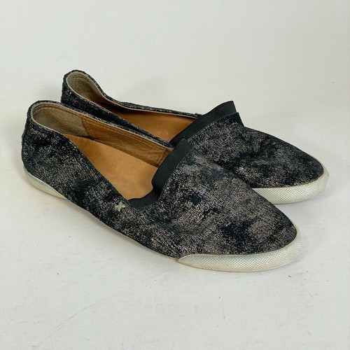 frye melanie slip on grey